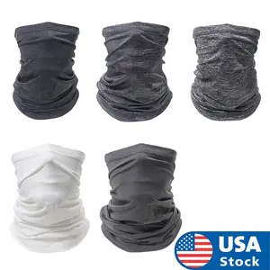 5PCS Cooling Neck Gaiter Balaclava Face Mask Set,Unisex Outdoor Sports Cycling, Breathable Neck Head Cover UV Protection Windproof