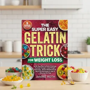 The Super Easy Gelatin Trick – Simple Gelatin Recipes & Wellness Method for Gut Health, Joint Support & Everyday Nutrition, Easy Kitchen Guide, Paperback