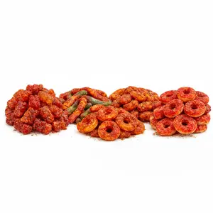 Spicy Chamoy Gummy Candy Mix Sweet Spicy Chewy Gummies Tajin Style Snack