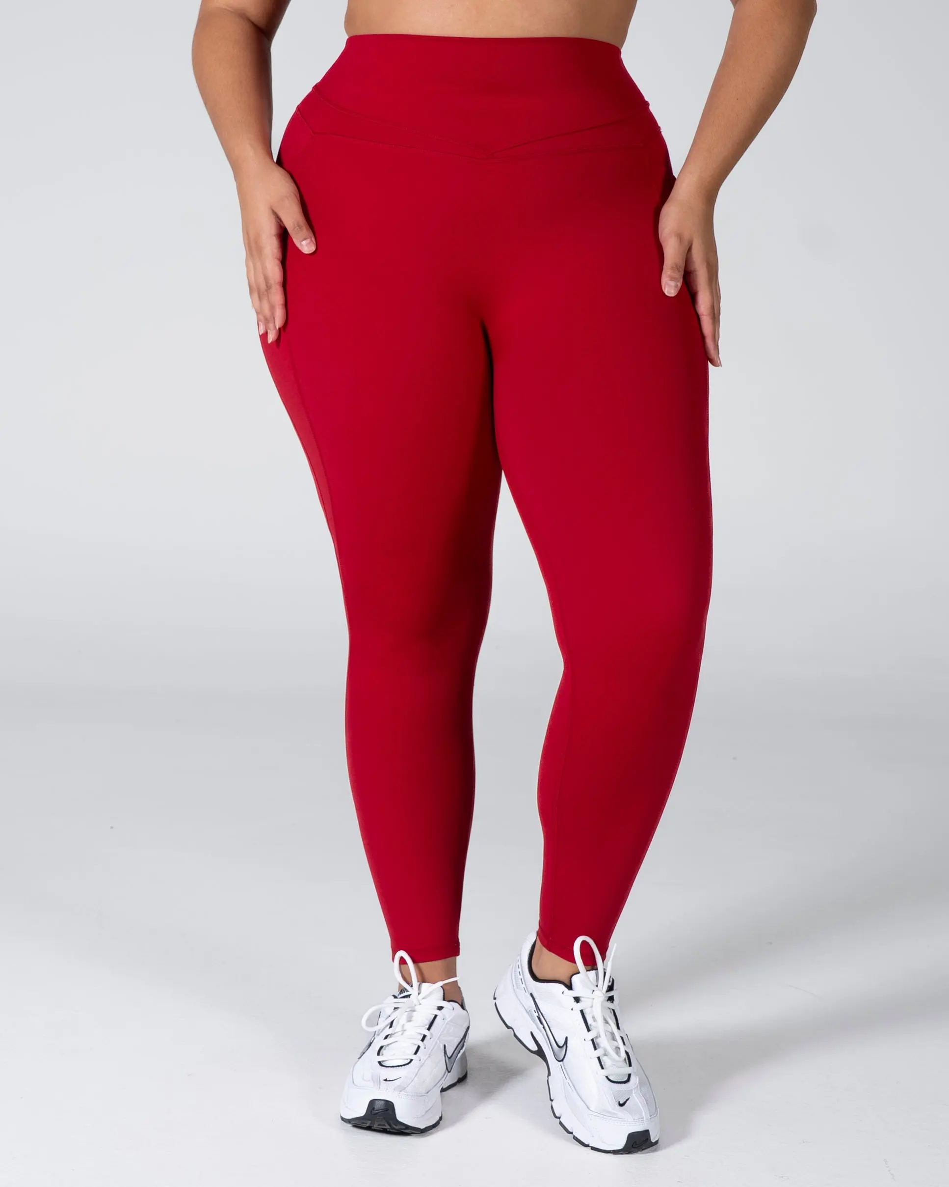 Velocity Lift Legging - Ruby