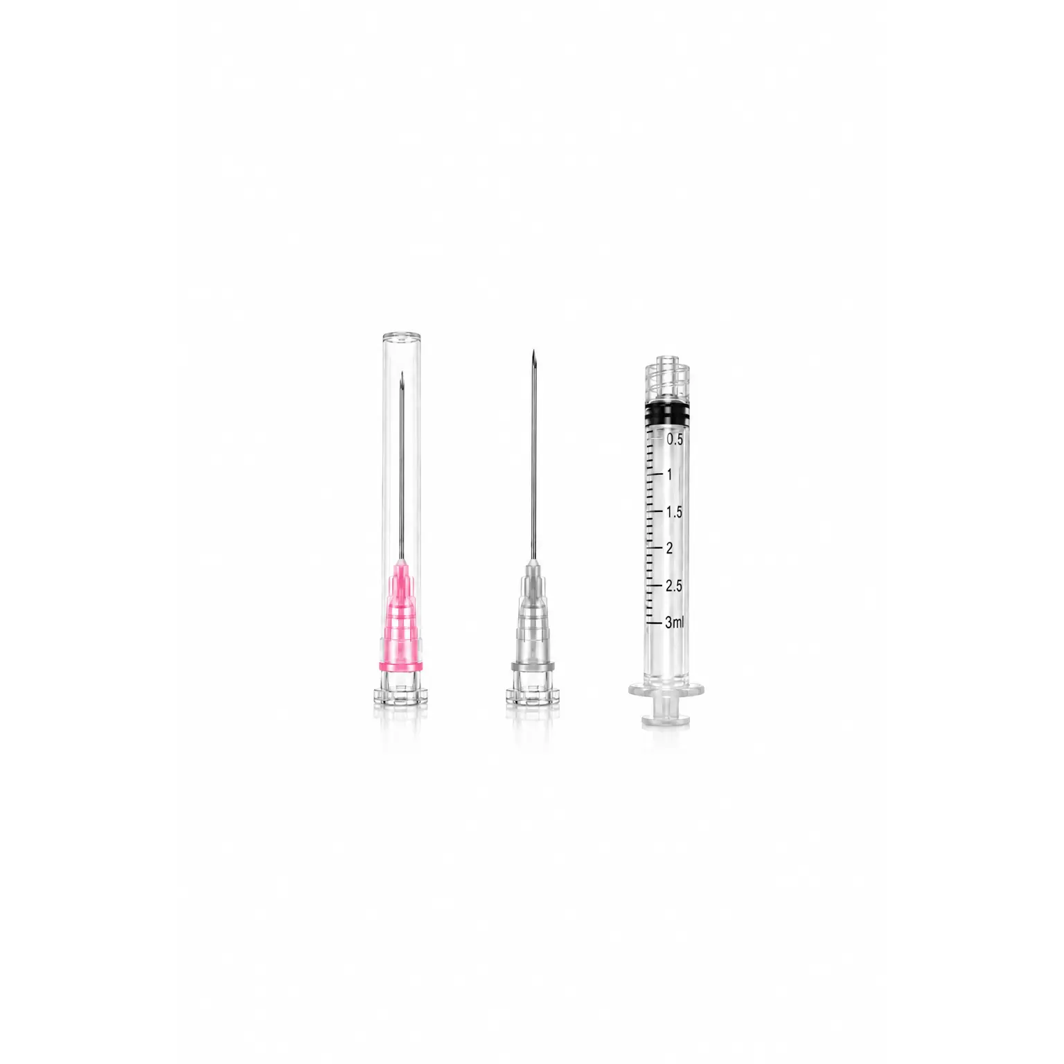 3mL Luer Lock Syringe Bundle