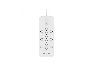 Belkin 12 Outlet Surge Protector + USB-C and USB-A ports SRA007P12TT6