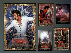 Elvis Movie Poster 2023 Film, Room Decor Wall Art, Poster Gift