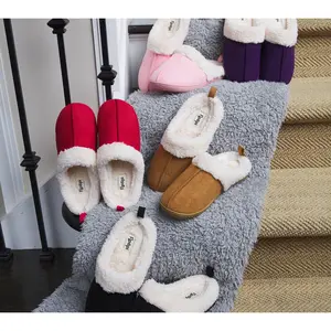 Floopi Women's Faux Suede Clog Slippers