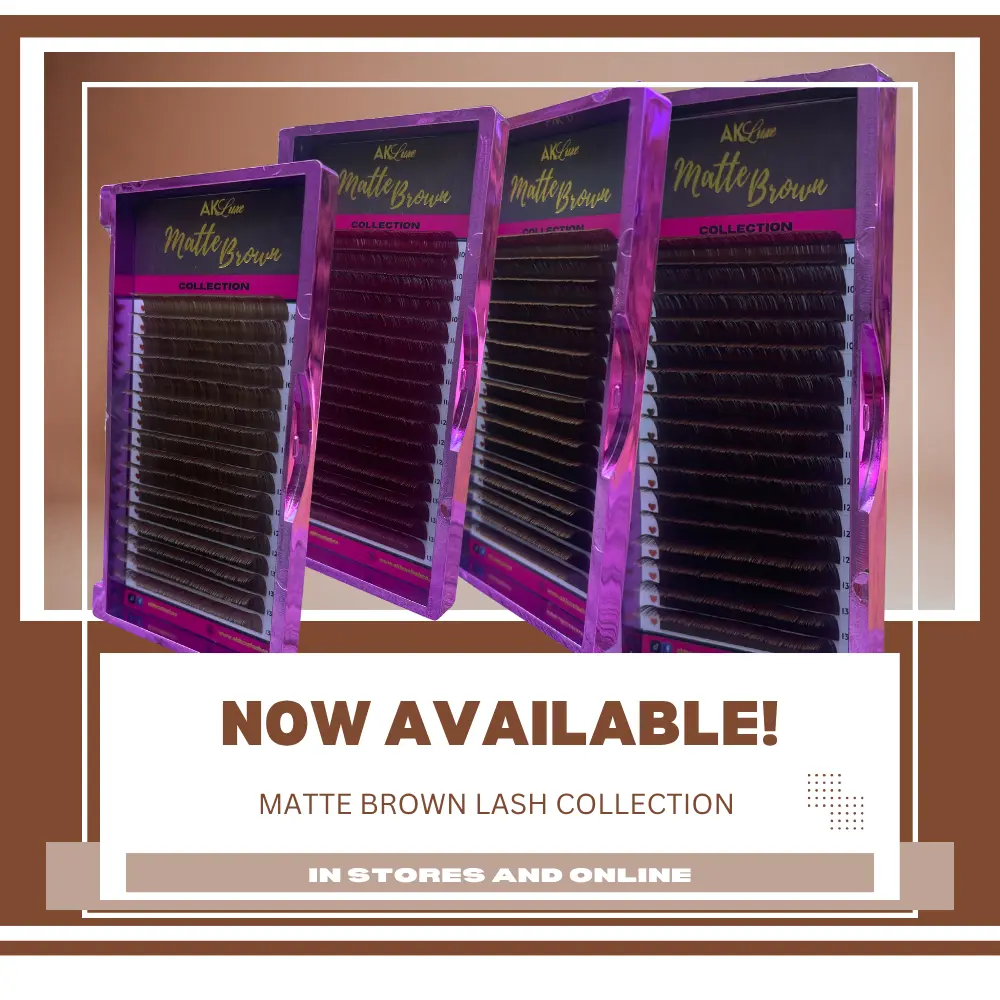 NEW! Matte Brown 0.03 Lash Collection