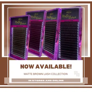 NEW! Matte Brown 0.03 Lash Collection