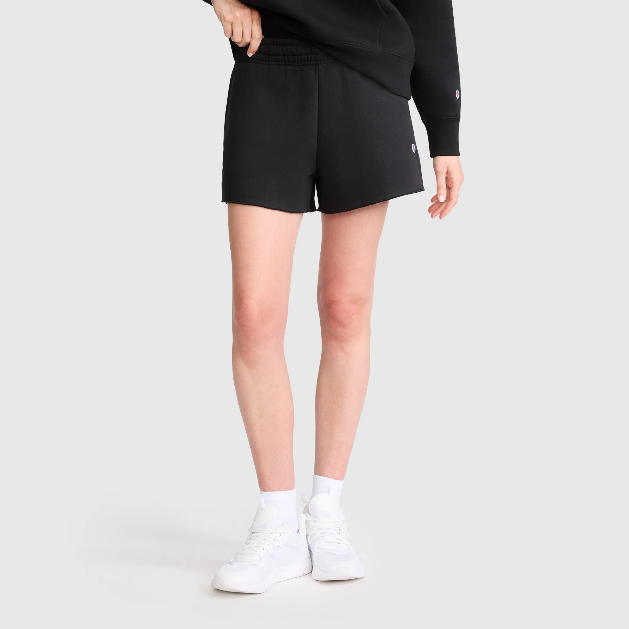 Champion 3" Powerblend Shorts, C Logo