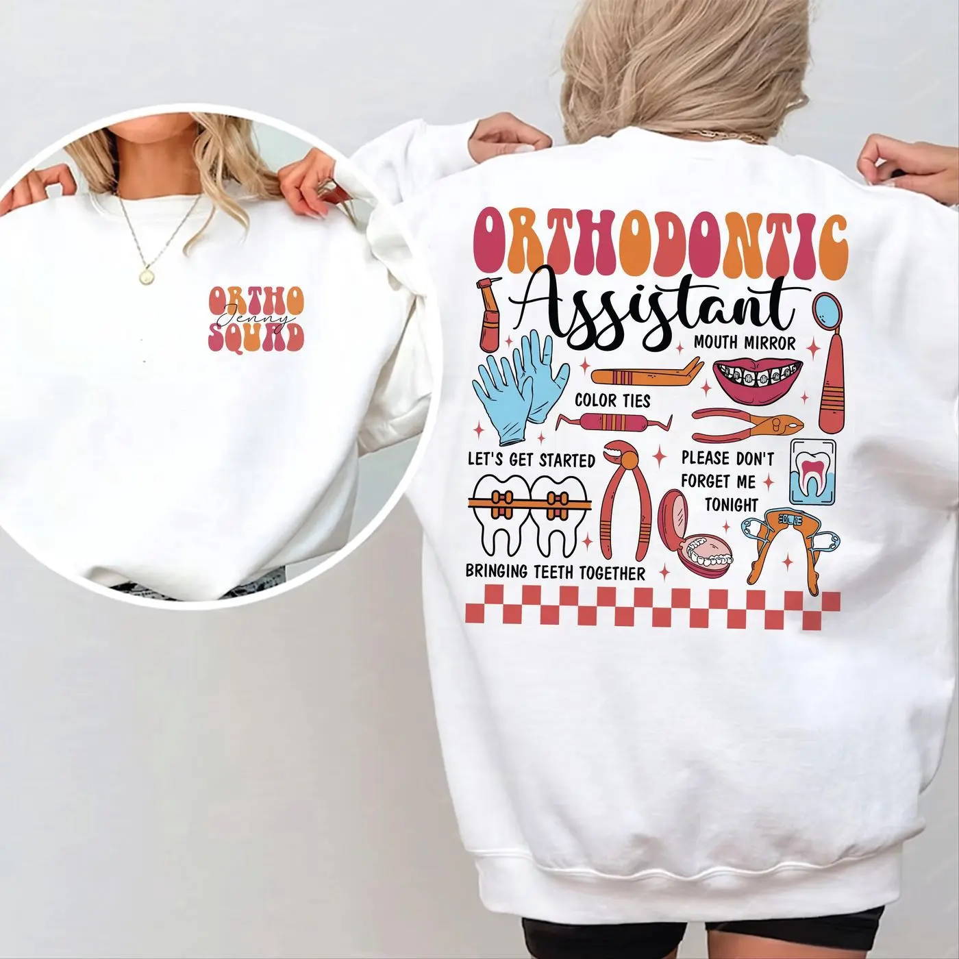 Orthodontic Assistant Sweatshirt, Dental Assistant Sweatshirt, In My Prophy Paste Era Shirt, Dental Hygienist Shirt, Ortho Graduation Gift