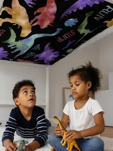 The Better Bunk - Bottom Bunk Bed Cover Sheet for Twin Beds  with Adhesive Velcro for Easy Installation and Fun Space Design