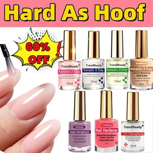 2pcs  Nail Hardener for Weak Nails | Long Lasting & Fast Dry Nail Protein Hardener for Weak Nails | Clear Nail Polish Base Coat Concealer Ridge Filler for Nails, Smoothes Nails, Quick Air Dry, HEMA Free|Halloween, Nail Oil