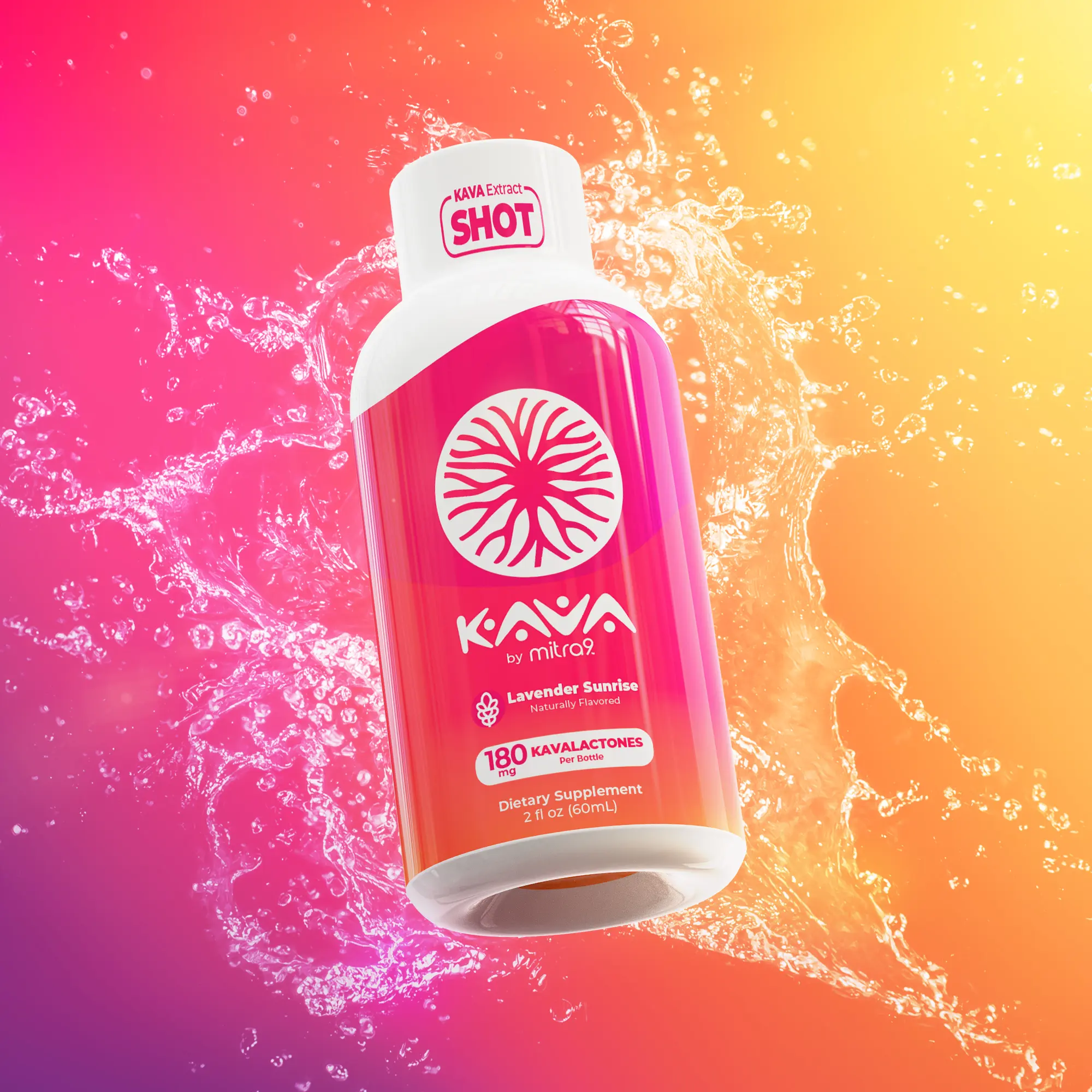 Mitra9 Lavender Sunrise Kava Shot Beverage