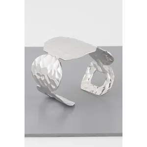 Engraved Wide Cuff Bracelet