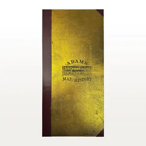 Deluxe Full Gold Foil Adams Time Chart 3.0 Map of History | Premium Gilded Hardcover | 23-Foot Massive History Timeline | Collector's Edition Visual Learning Tools Bible Study Supplies