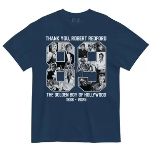 Thank You For Memories Robert Redford Shirt, Legends Never Die Tee, Vintage Movie Star Shirt, Rip Robert Redford Shirt