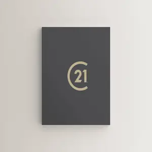 C21 Charcoal Bindable - SOFTCOVER Lay Flat, Soft Touch (40 Pack)