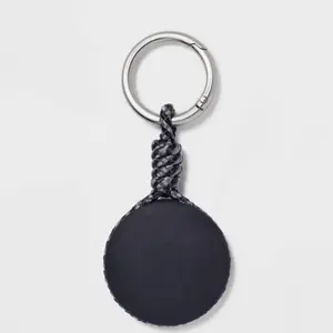 Air Tag Soft Silicone Cover Key Ring Keychain AirTag Protective Case