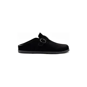 Milan Clog In Black Suede
