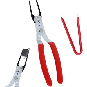 2 PCS Relay Tester, Electrical Disconnect Pliers, Automotive Relay Fuses Puller Tool, Automotive Relay Tester (Red)