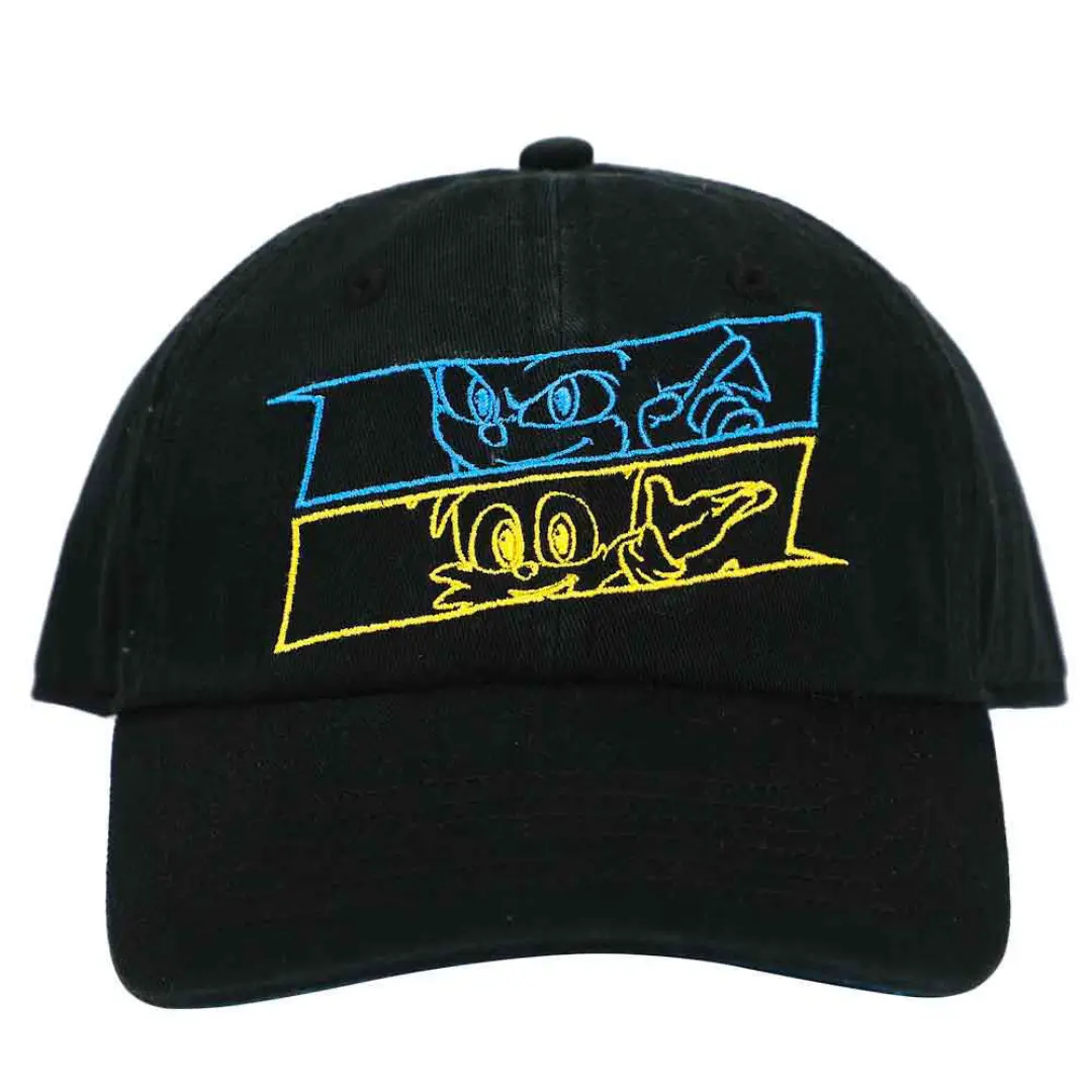 Sonic The Hedgehog 2 & Tails Embroidered Hat