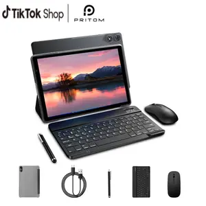 [Summervibes] PRITOM 10 Inch New Tablet with Android 16 5G WiFi 12GB 3+9 RAM 32GB 1TB Expandable ROM 6000mAh Battery Perfect for Work and Play Upgrade Your Tech Long Lasting Power Versatile Device Mothers Day Gift
