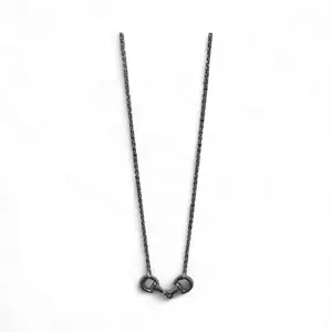 Micro Bit of Love Necklace - Simple Design with Chain and Pendant Element