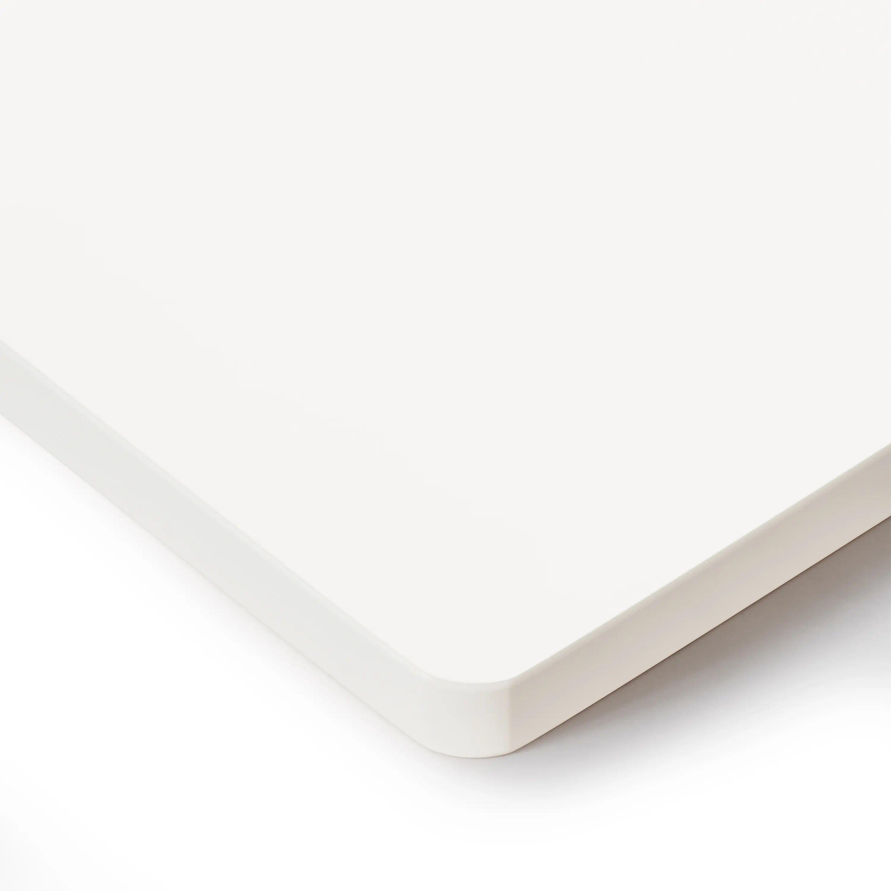 BIZUM Whole-Piece Particle Board Table Top Wood Countertop for Standing Desk DIY 55x28x1 Inch white Desk Top High-Quality Finish