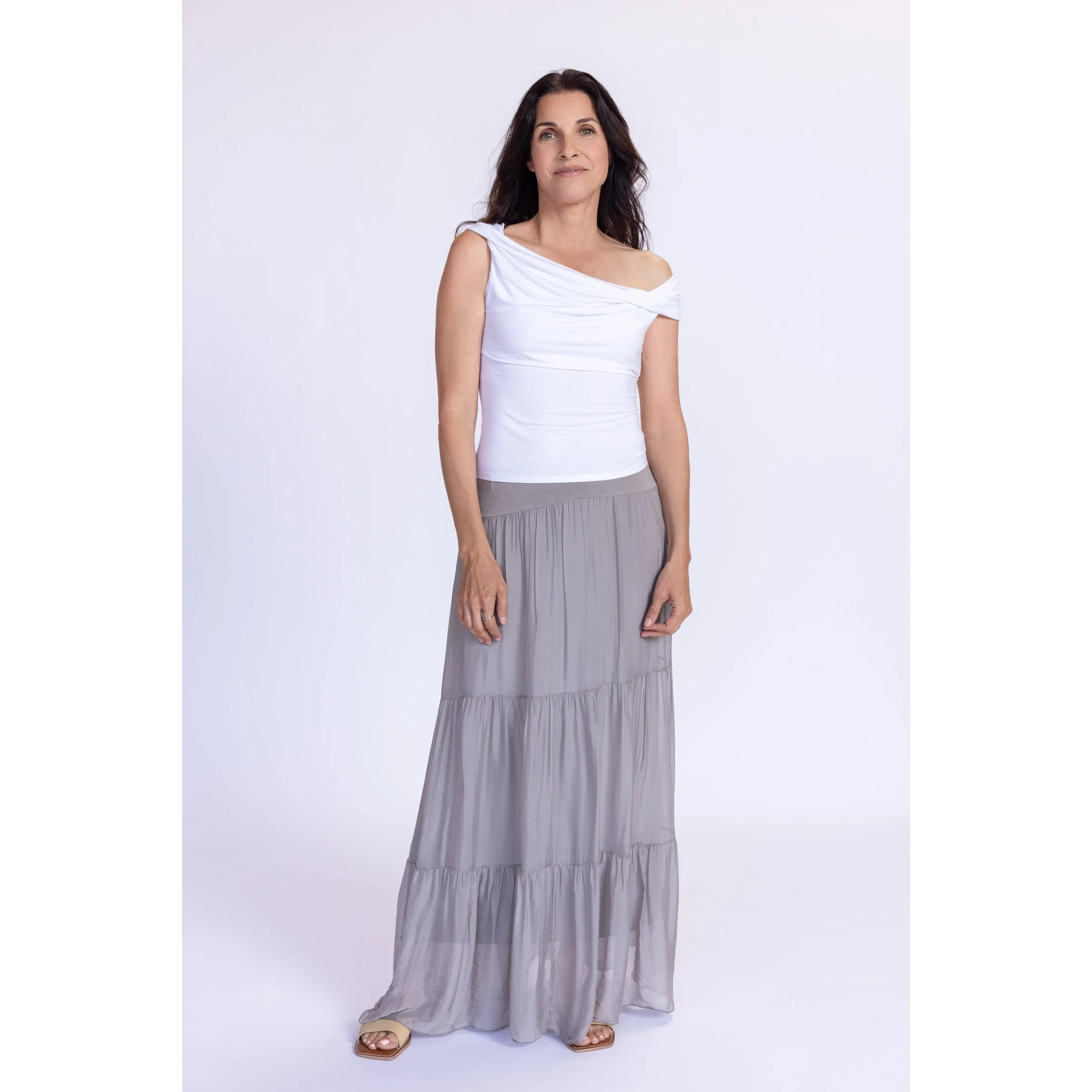 Talia Silk Skirt