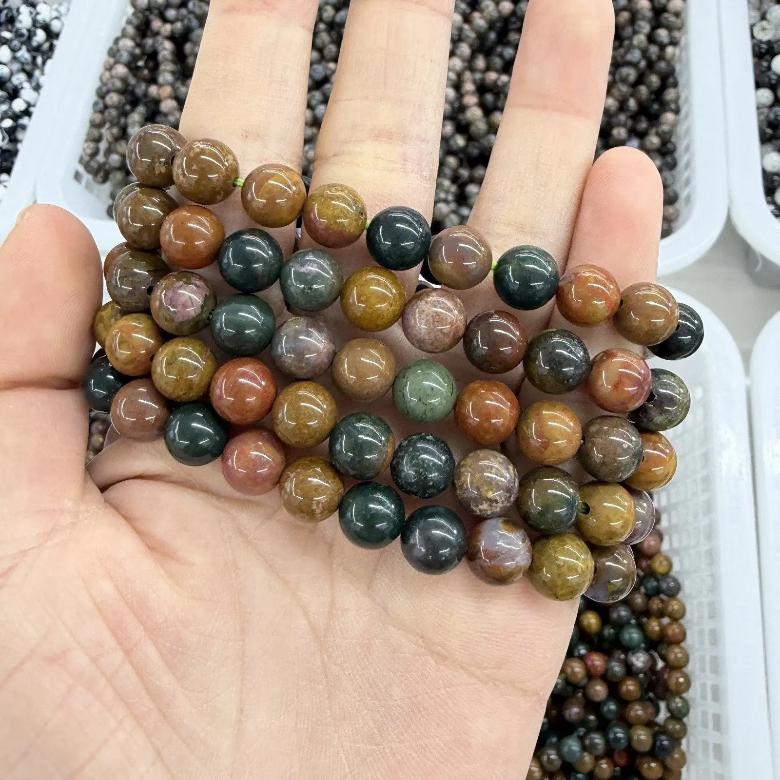 8MM Ocean Jasper Bracelet