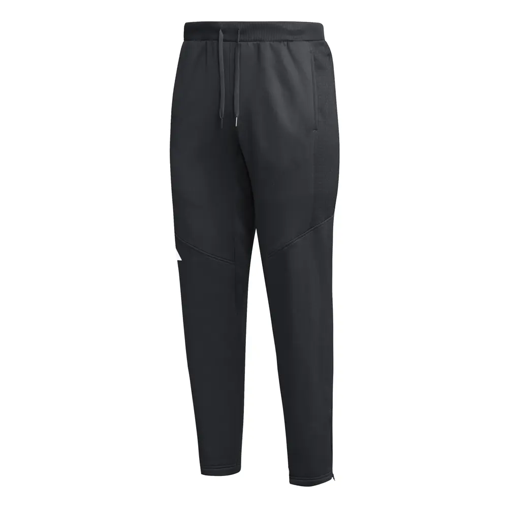 adidas Mens Travel Tapered Aeroready Joggers Casual Drawstring - Black adidas Mens Travel Tapered Aeroready Joggers Casual Drawstring - Black