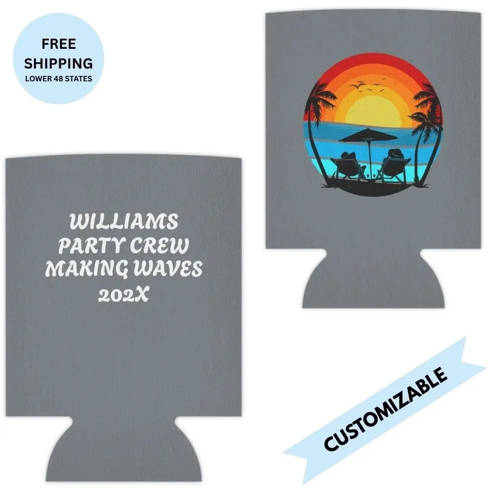 "Sea Ya" Customizable Cruise Koozie | Can & Bottle Sleeve
