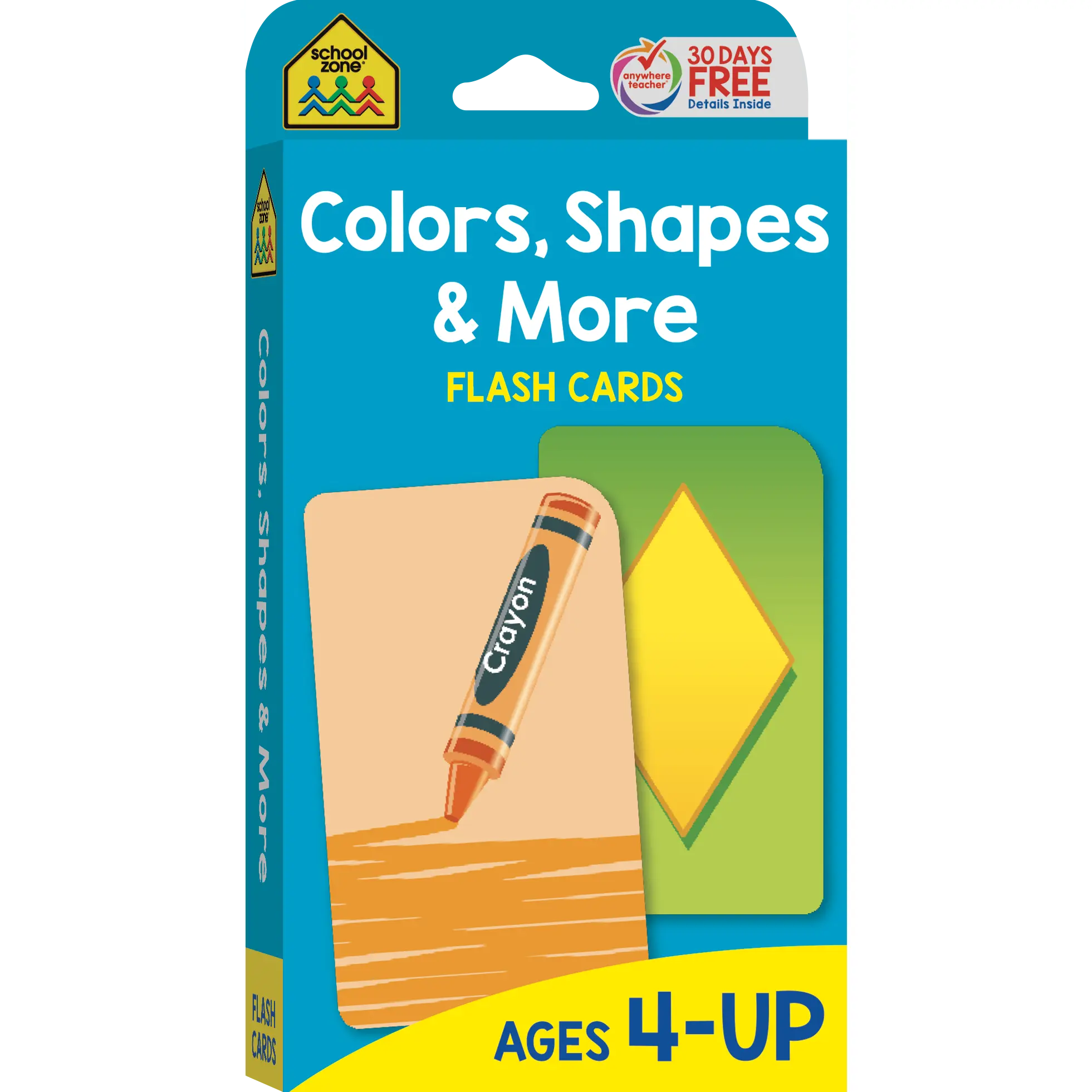 Colors, Shapes & More Flash Cards