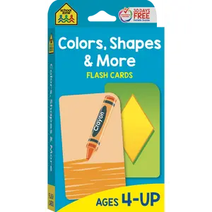 Colors, Shapes & More Flash Cards