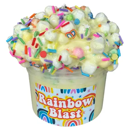 Rainbow Blast Scented Floam Bead DIY Bubble Popping Kit Sensory
