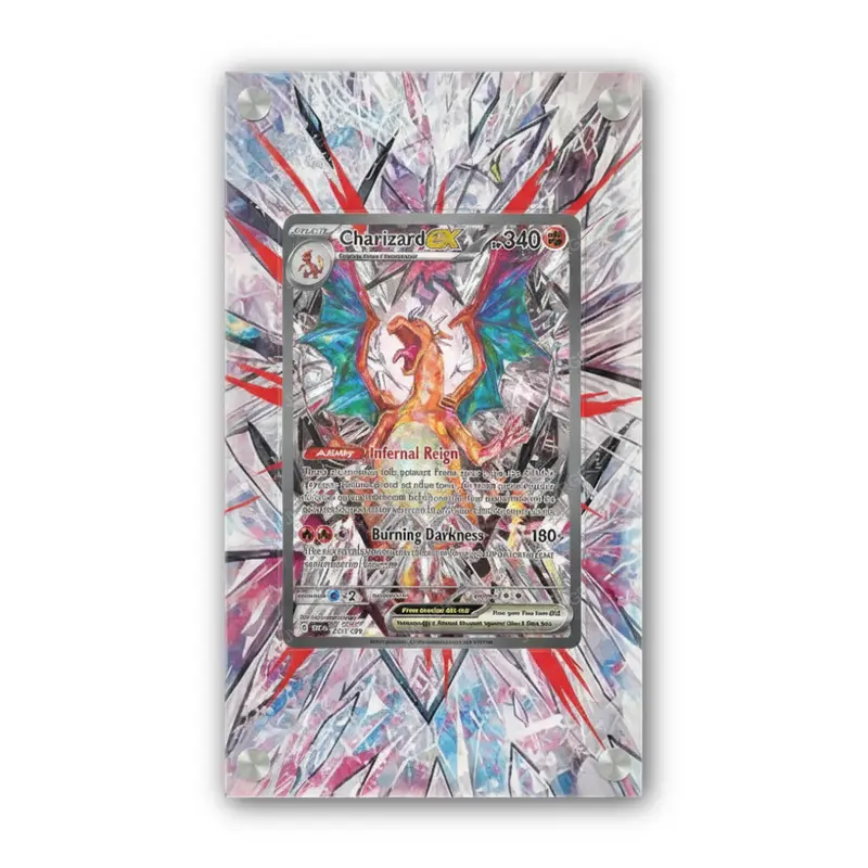 Charizard EX - Pokémon Extended Artwork Display Case