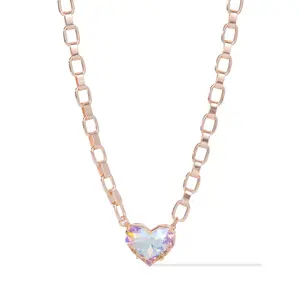 Summer Love Necklace - Light Rose Gold