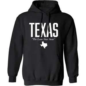 Texas The Lone Star State Adult Hooded Sweatshirt