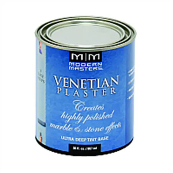 212 MAIN Modern Masters VP200 Acrylic Wall Paint - 1 Gal High-Polish Venetian Plaster, Ultra-Deep Tint Base, Bathroom Paint for Office & School Supplies, Suitable for Primed Surfaces, Primed Surface
