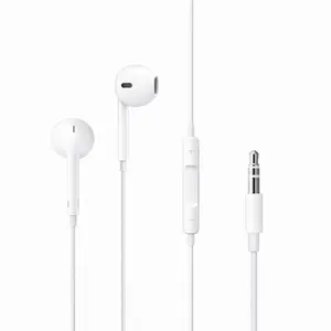 Wired Earphones with Microphone & Volume Control – 3.5mm In-Ear Headphones for Music & Calls