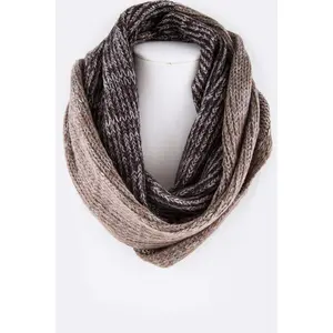 2 Toned Infinity Scarf