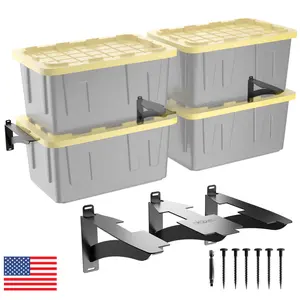 Wall Bin Storage System for Garage or Shed Organization