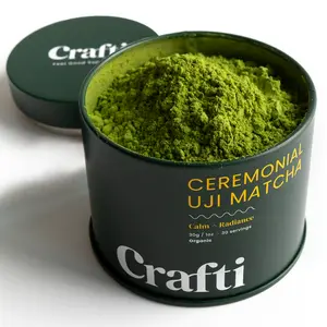 Ceremonial Barista Matcha Powder (Organic) - Authentic Japanese Matcha from Uji, Kyoto