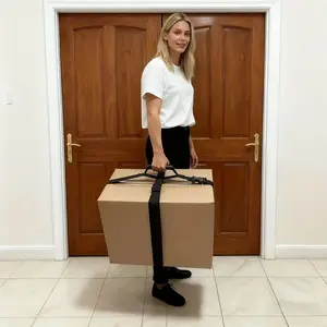 Adjustable Handle Strap with Non-Slip Grip, Durable & Secure Carry Solution for Groceries, Luggage, and Heavy Loads, Ideal for Daily Use