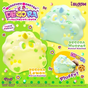 iBloom Squishy Harajuku Monster DEGORA Kawaii Soft Scented Slow Rising Stress Relief