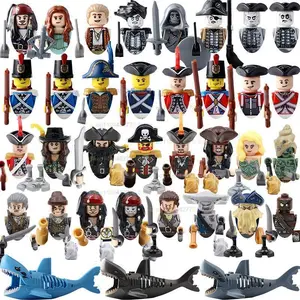 BR885 Movie Sparrow style Classic Figures Jack Pirates of The Caribbean Building Blocks Accessories Bricks Toys Christmas gifts
