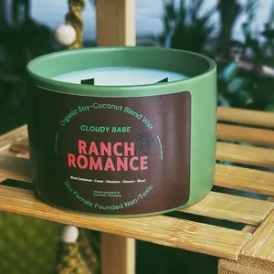 Ranch Romance Dual Crackling Wood Wicks!