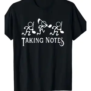 Vintage Music Notes Graphic T-Shirt, Music Lover Teacher Outfit, Comfort Oversized Cotton Tee, Cute Gift For Him Her