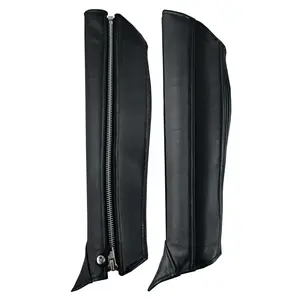 Women's Buffalo Milled Half Leather Chaps