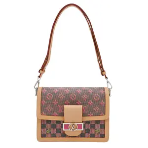 Pre-owned Louis Vuitton Canvas Shoulder Bags Monogram LV Pop Dauphine MM Shoulder Bag