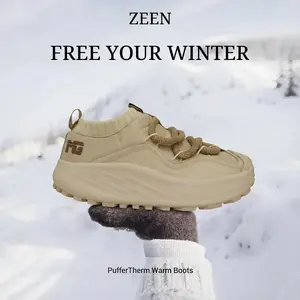 Women/Men PufferTherm Boots – Waterproof, Ultra-Warm Snow Winter Boot PufferTherm Boots & Trail-to-Town Style Footwear