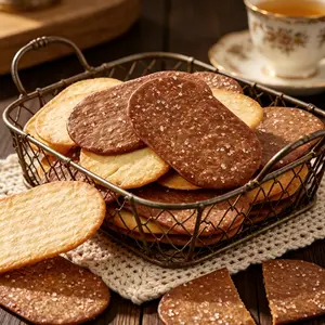 Crispy Coconut Milk Wafers – Light, Airy & Naturally Sweet